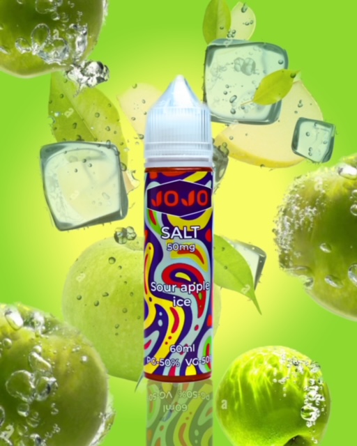 JoJo Sour Apple Ice 60ml Maye