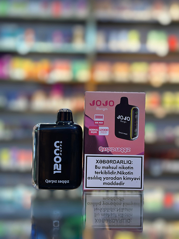 JoJo Vape Qarpız Saqqız 12000 Tüstü 5% Nikotin