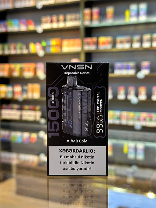 VNSN Vape Albalı Cola 15000 Tüstü 5% Nikotin