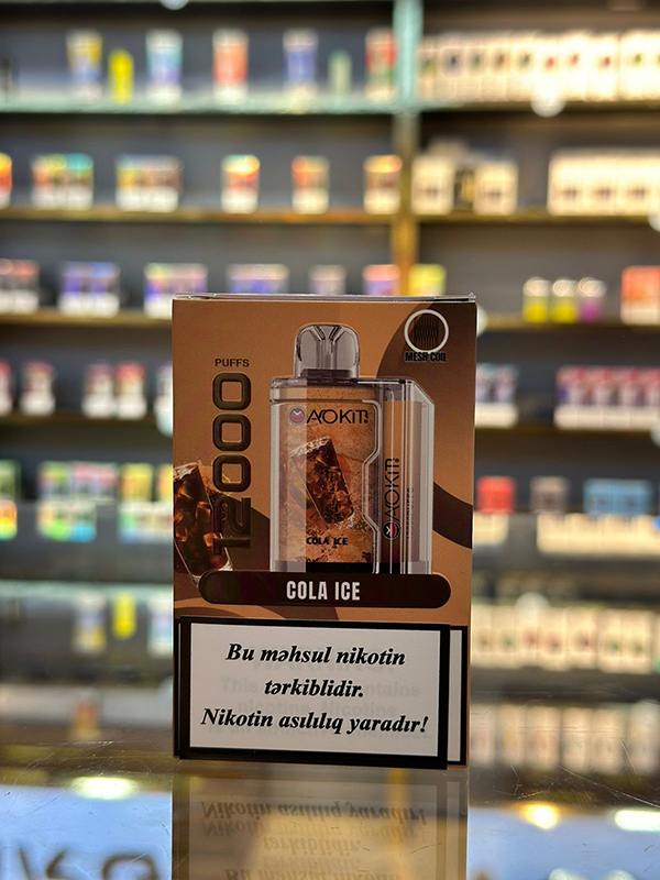 AOKIT Kola Buz 12000 Tüstü 5% Nikotin