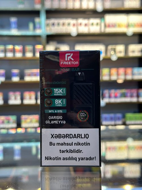 Freeton Vape Qarışıq Giləmeyvə 15000 Tüstü 5% Nikotin