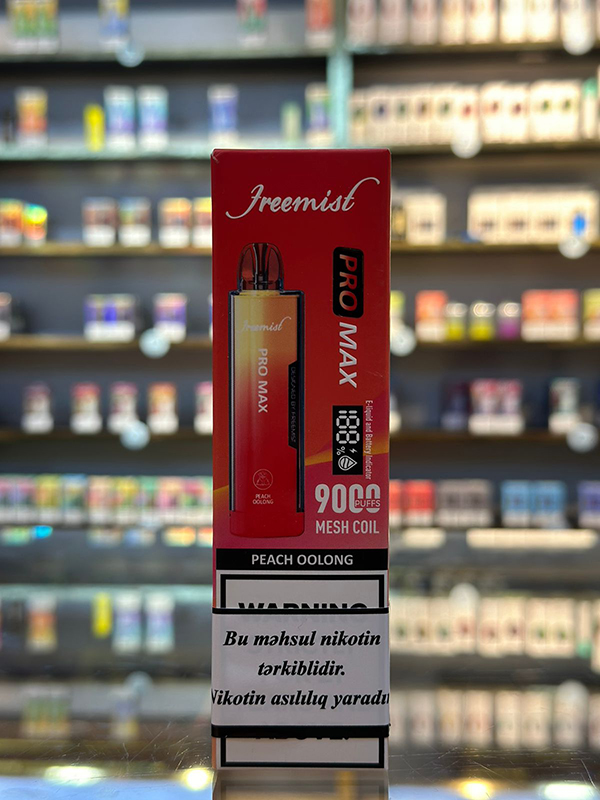PROMAX Şaftalı Oolong 9000 Tüstü 5% Nikotin