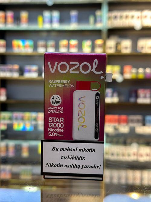 Vozol Moruq Qarpız 12000 Tüstü 5% Nikotin