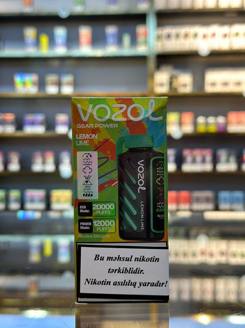 Vozol Limon Laym 20000 Tüstü 5% Nikotin