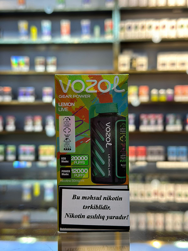 Vozol Limon Laym 20000 Tüstü 5% Nikotin