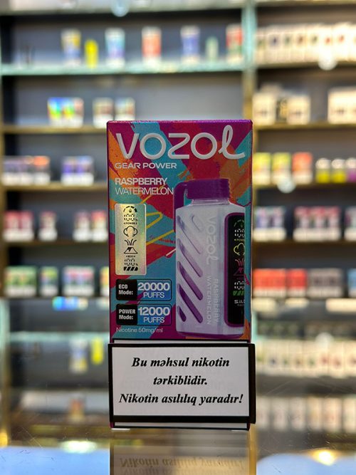 Vozol Moruq Qarpız 20000 Tüstü 5% Nikotin
