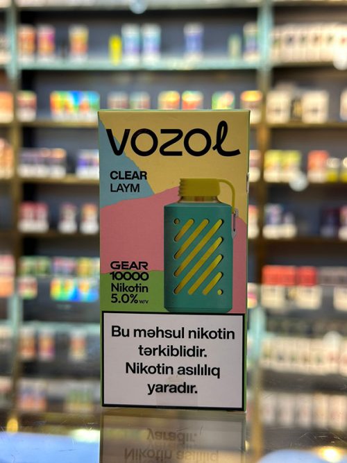 Vozol Gear Clear Laym 10000 Tüstü 5% Nikotin