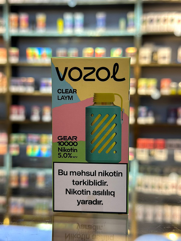 Vozol Gear Clear Laym 10000 Tüstü 5% Nikotin