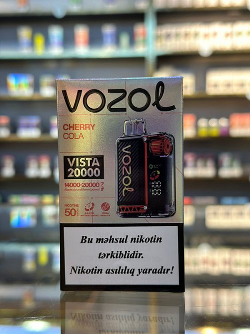 Vozol Vista Albalı Kola 20000 Tüstü 5% Nikotin