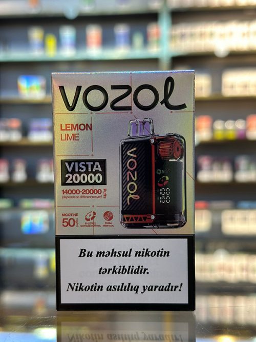 Vozol Vista Limon Laym 20000 Tüstü 5% Nikotin