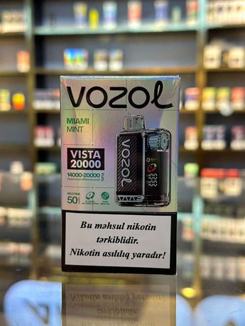Vozol Vista Mayami Nanəsi 20000 Tüstü 5% Nikotin