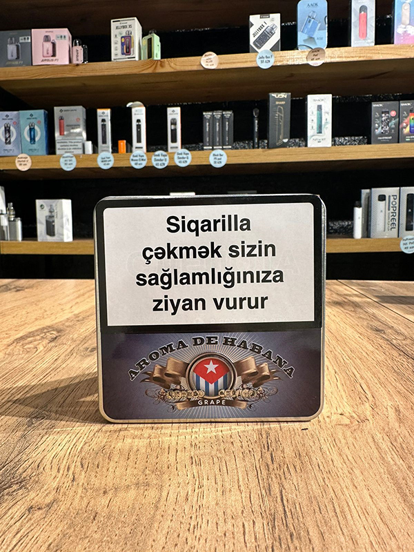 Aroma De Habana Grape (Üzüm) 10 əd Sigarilla