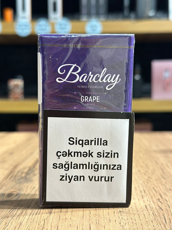 Barclay Grape (Üzüm) 20 ədəd Sigarilla