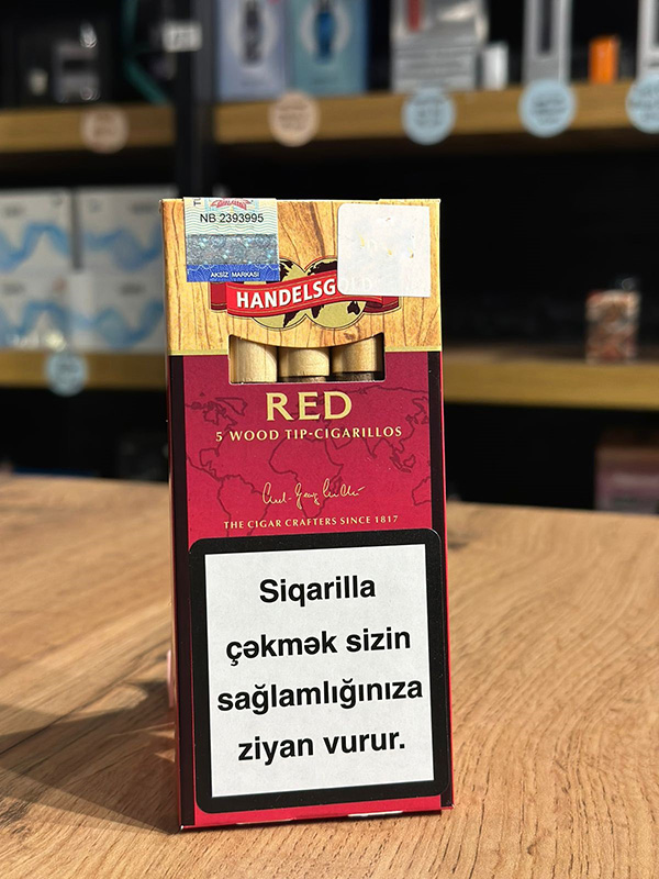 Handelsgold Red 5əd Sigarilla