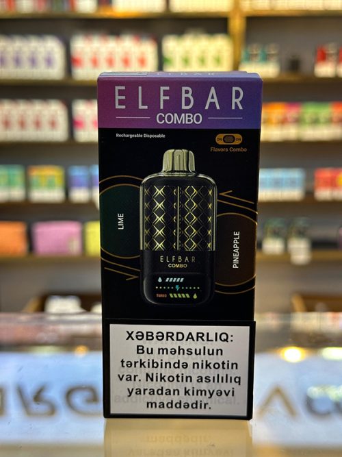 Elf Bar Combo Laym Ananas 25K Tüstü 5% Nikotin