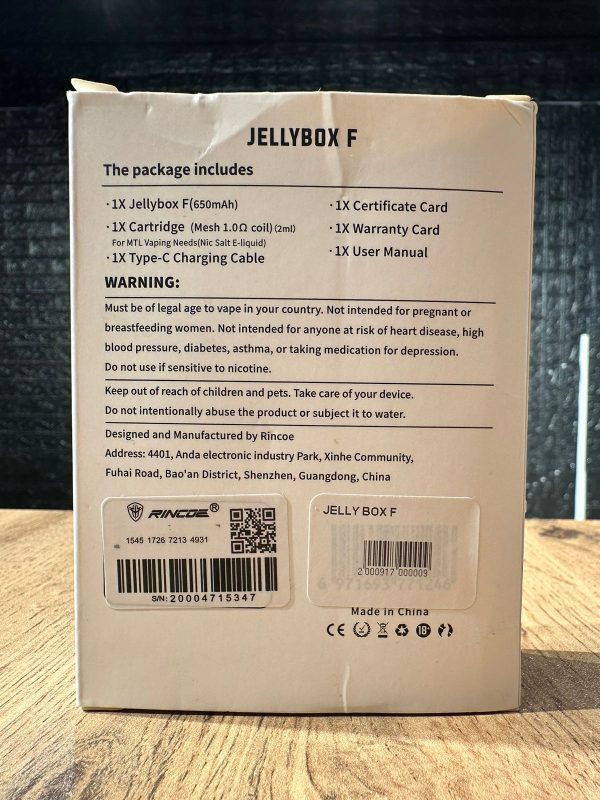 Jellybox F POD kit