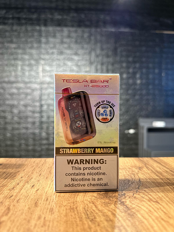 TESLABAR Vape 26k Tustu Çiyələk Manqo