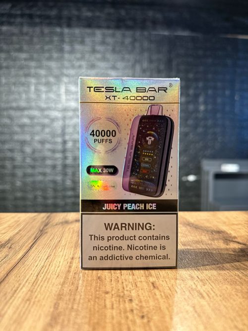 TESLABAR Vape 40k Tustu Buzlu Şirəli Şaftalı