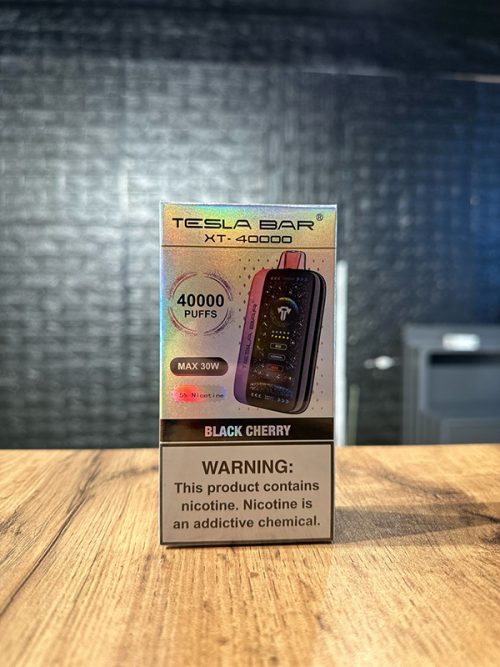 TESLABAR Vape 40k Tustu Qara Albalı