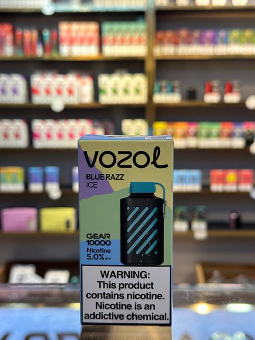 Vozol Gear Qaragilə Moruq Buz 10000 Tüstü 5% Nikotin