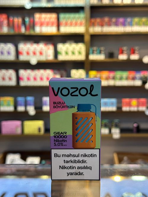 Vozol Gear Buzlu Böyürtkən 10000 Tüstü 5% Nikotin