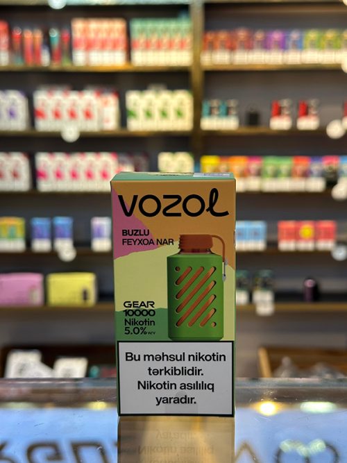 Vozol Gear Buzlu Feyxoa Nar 10000 Tüstü 5% Nikotin