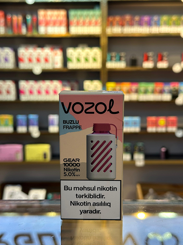Vozol Gear Buzlu Frappe 10000 Tüstü 5% Nikotin