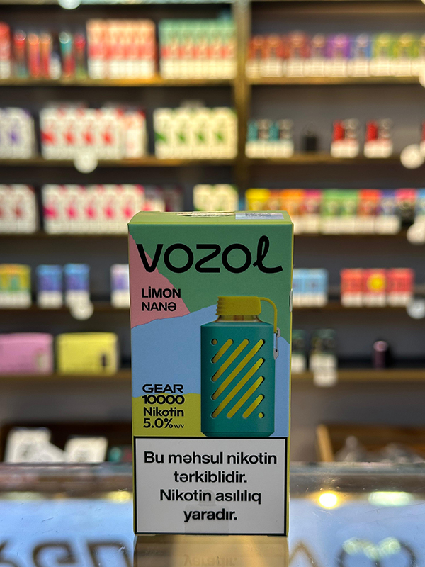 Vozol Gear Limon Nanə 10000 Tüstü 5% Nikotin