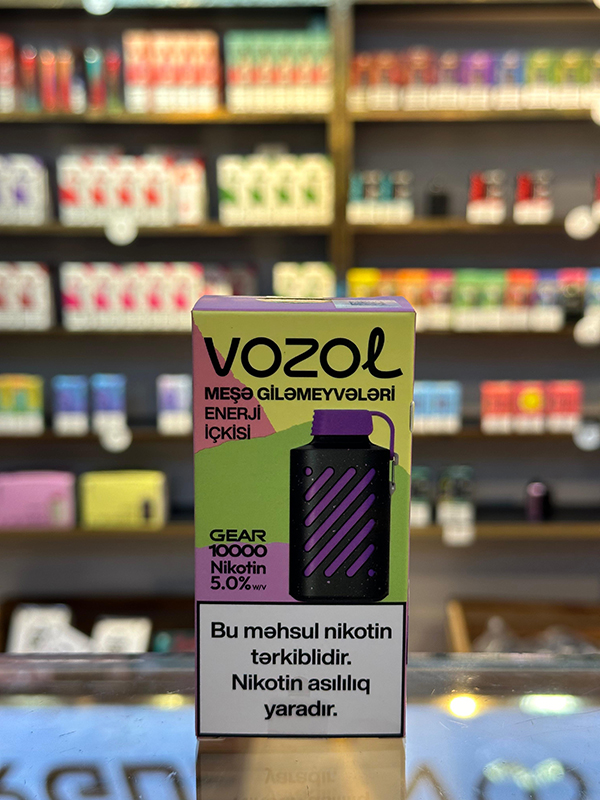 Vozol Gear Meşə Giləmeyvələri Enerji İşkisi 10000 Tüstü 5% Nikotin