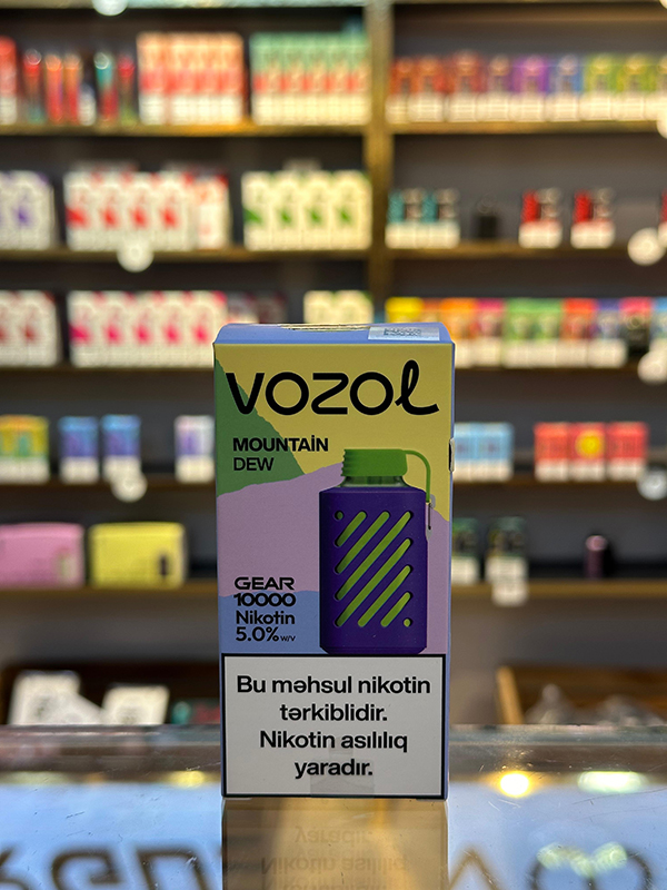 Vozol Gear Mountain Dew 10000 Tüstü 5% Nikotin