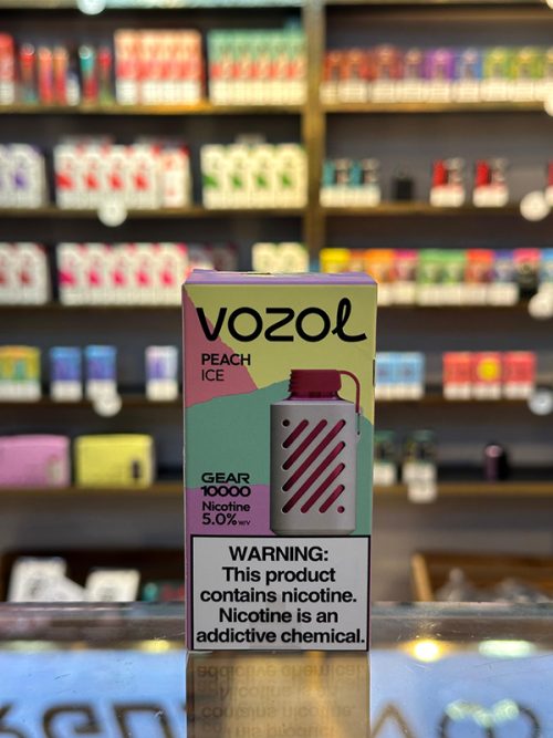 Vozol Gear Şaftalı Buz 10000 Tüstü 5% Nikotin