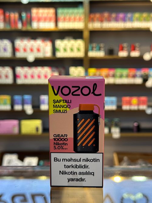 Vozol Gear Şaftalı Mango Smuzi 10000 Tüstü 5% Nikotin