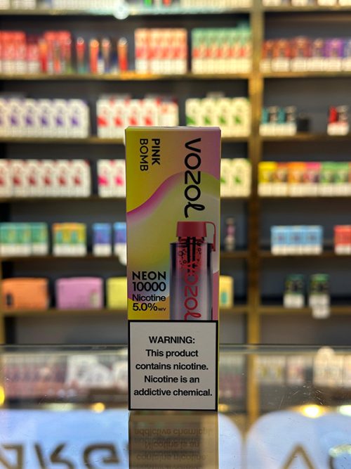 Vozol Neon Pink Bomb 10000 Tüstü 5% Nikotin