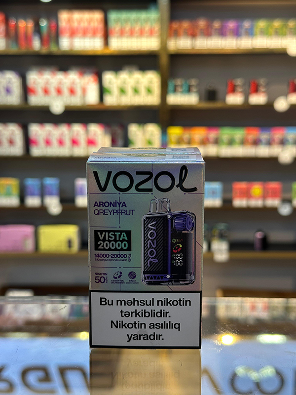 Vozol Vista Aroniya Qreypfrut 20000 Tüstü 5% Nikotin