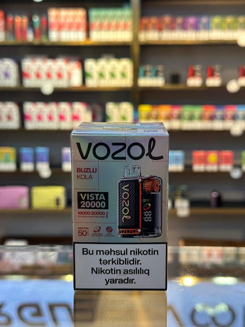 Vozol Vista Buzlu Kola 20000 Tüstü 5% Nikotin