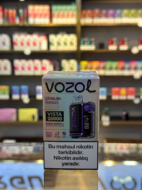 Vozol Vista Çiyələk Mango 20000 Tüstü 5% Nikotin