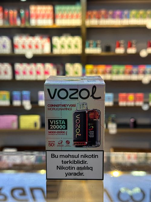 Vozol Vista Cənnət Meyvəsi Moruq Naringi 20K Tüstü 5% Nikotin