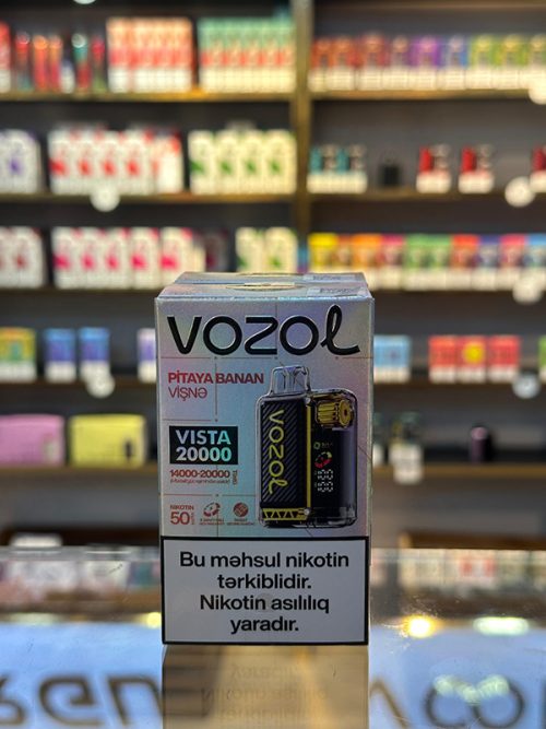 Vozol Vista Pitaya Banan Vişnə 20000 Tüstü 5% Nikotin