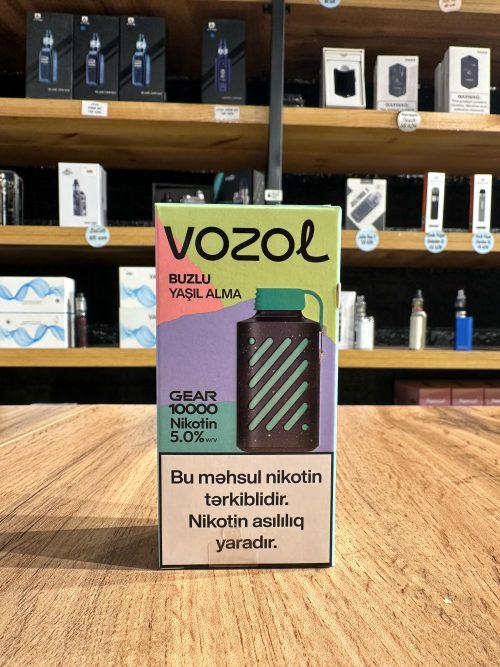Vozol Gear Vape 10K Tustu Buzlu Yasil Alma