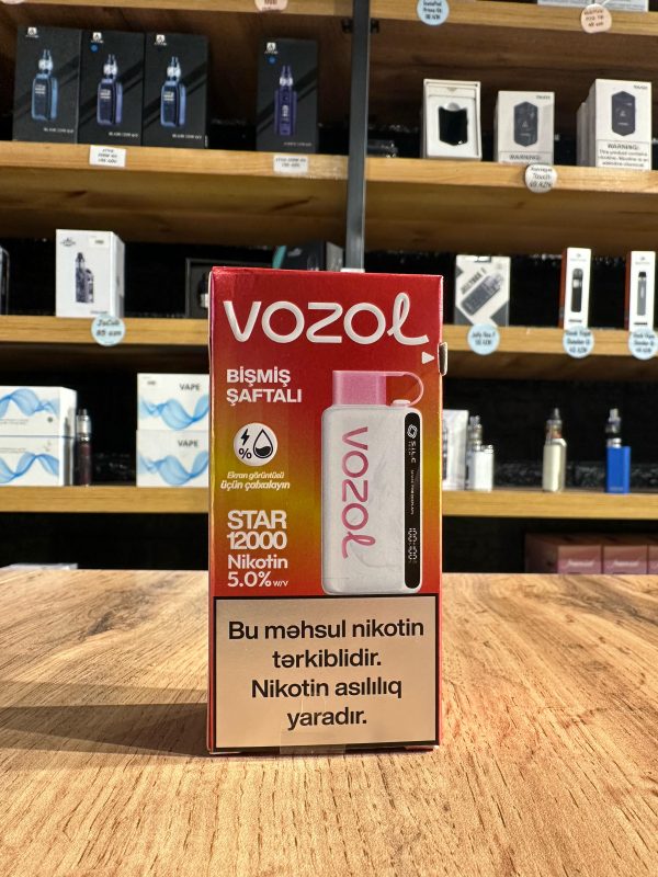 Vozol Star Vape 12K Tustu Bismis Saftali