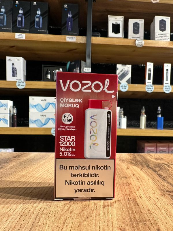Vozol Star Vape 12K Tustu Ciyelek Moruq