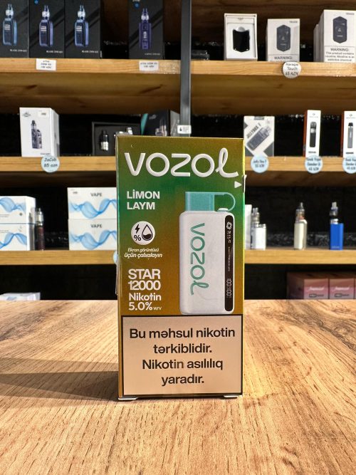 Vozol Star Vape 12K Tustu Limon Laym