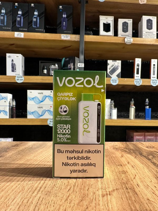 Vozol Star Vape 12K Tustu Qarpiz Ciyelek