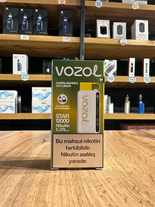 Vozol Star Vape 12K Tustu Serinlesdirici Kivi Limon