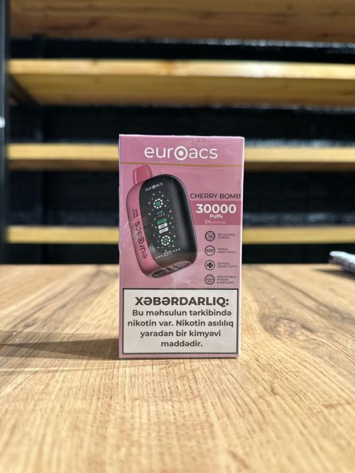 EuroAcs Vape Vişnə Bombası 30K Tüstü 5% Nikotin