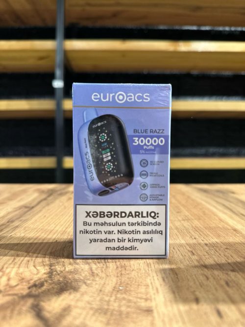 EuroAcs Vape Qaragilə Moruq 30K Tüstü 5% Nikotin