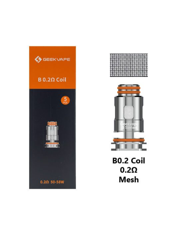 Geek Vape B0.2 coil 0.2Ω 50-58W