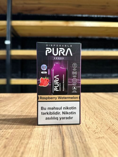 PURA Vape Qarpız Moruq 25K Tüstü 5% Nikotin