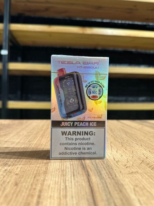 TESLABAR Vape 26k Tustu Buzlu Şaftalı Şirəsi