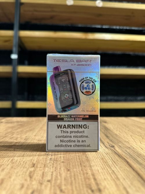 TESLABAR Vape 26k Tustu Qaragilə Moruq Qarpız Pitaya